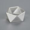 Imagem do Anel Minimalista Hexagonal em Prata 925 e Ouro 18k | ARISCA